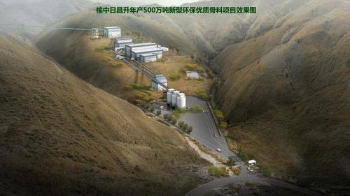 榆中日昌升 年产500万吨新型环保骨料项目 开工建设